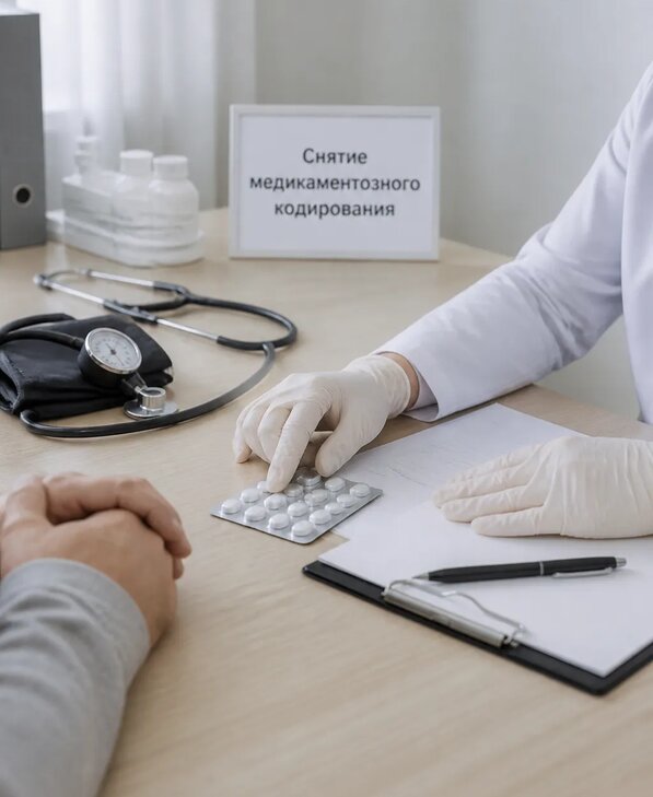 Снятие медикаментозного кодирования в Троицке от 5156 р. | Медзона